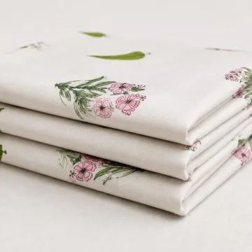 Green Floral Cotton thumbnail 3